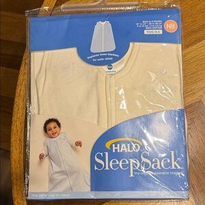 Halo SleepSack Kids Pajamas in Cream